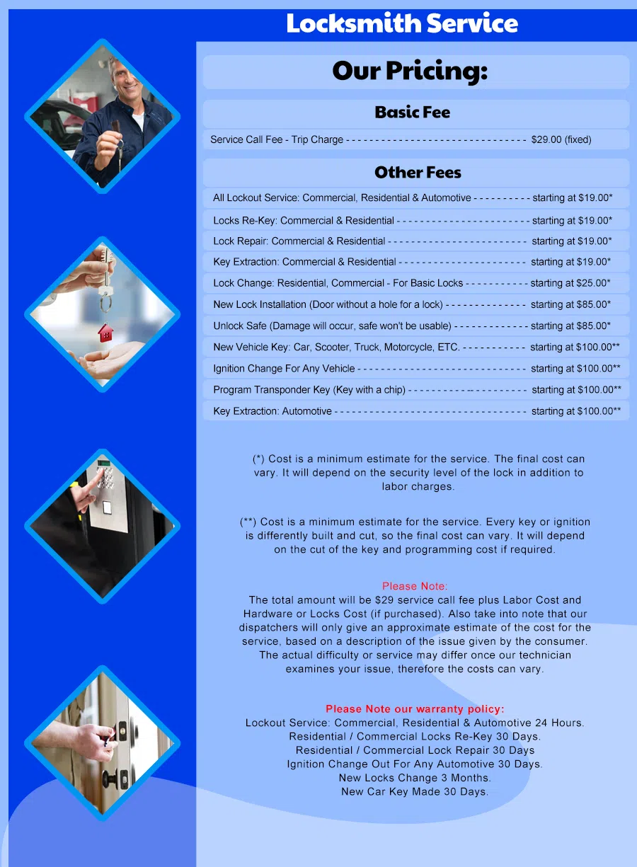 Hollywood CA Locksmith Store, Hollywood, CA 323-419-0299